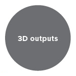 3D outputs