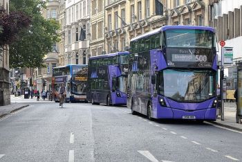 Double-decker buses